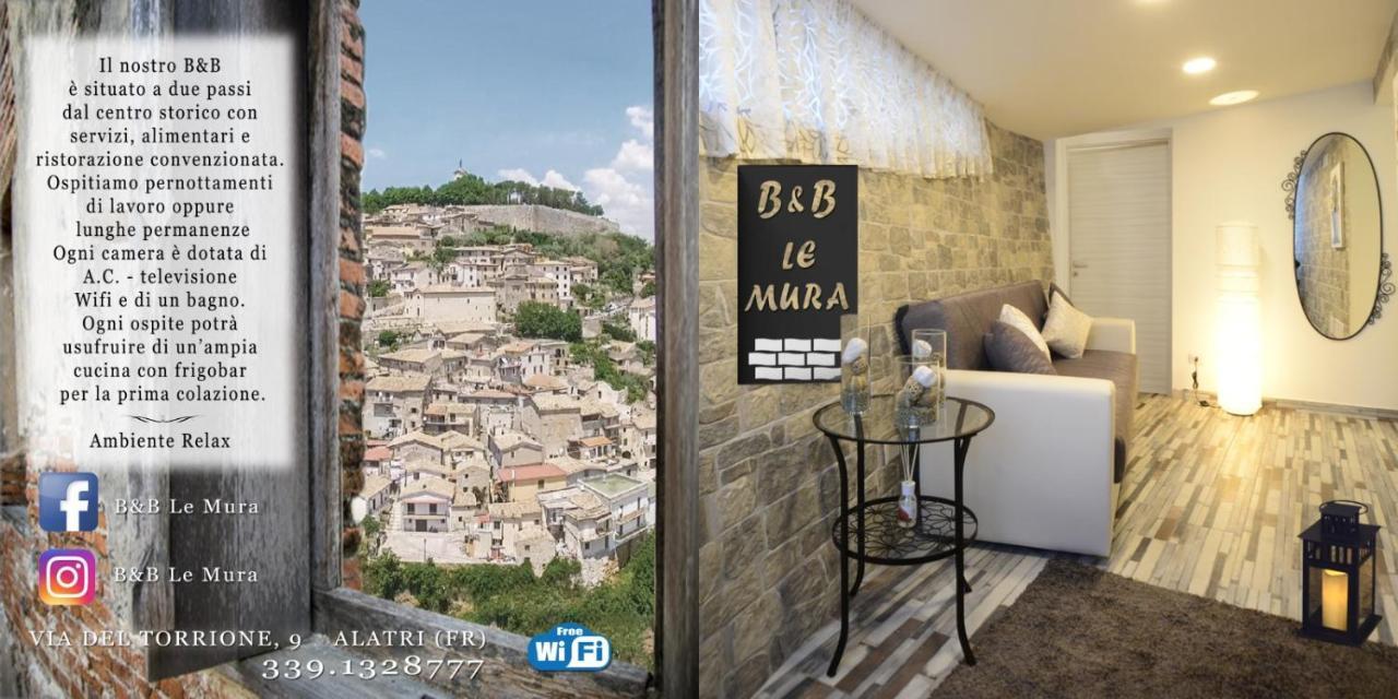 B&B Le Mura Alatri Buitenkant foto